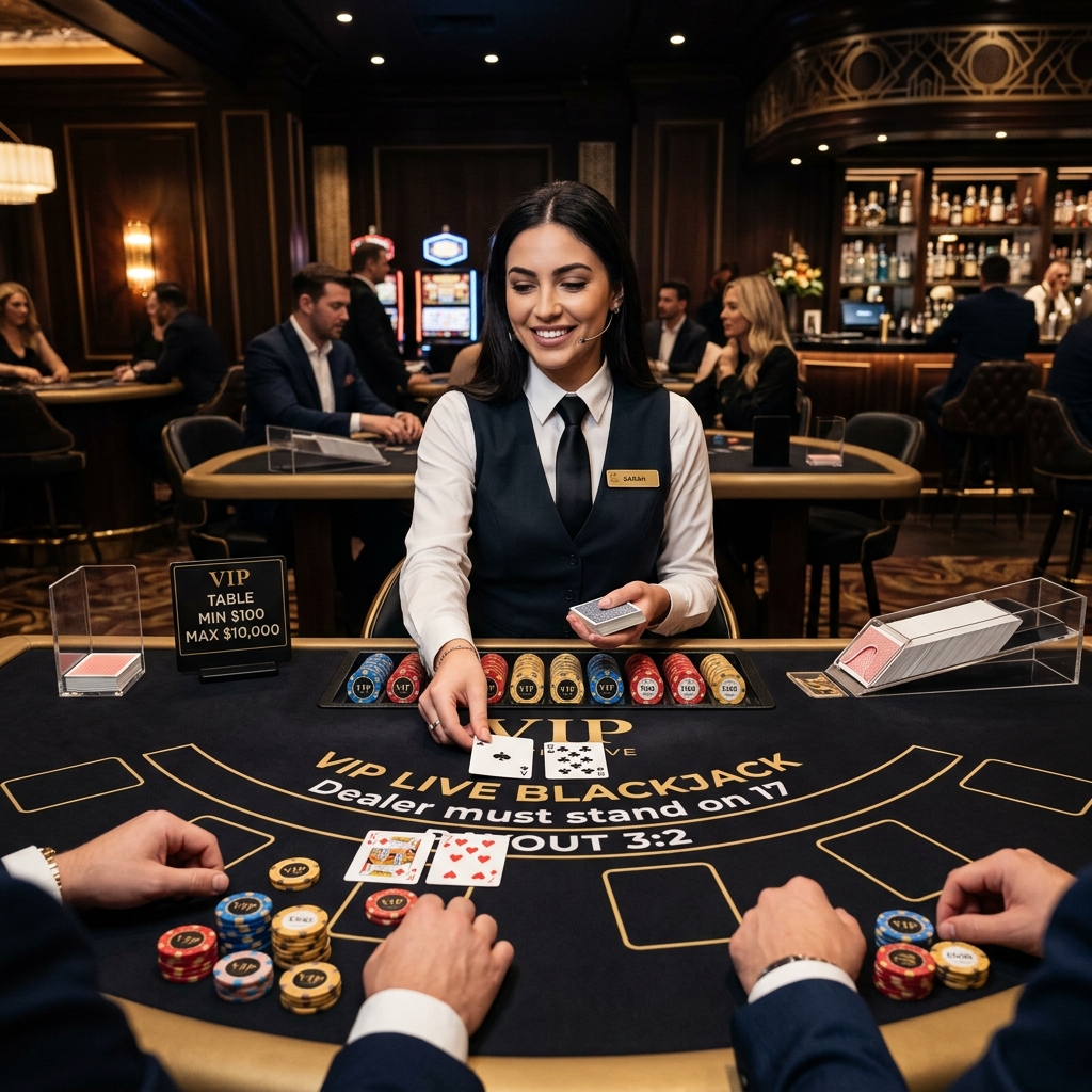 VIP Live Blackjack